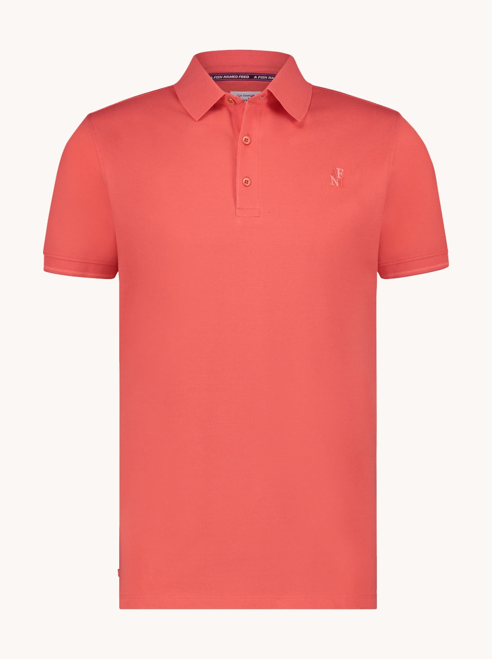 Men's Garment-Dyed Cotton Polo Shirt – Soft Washed Colours