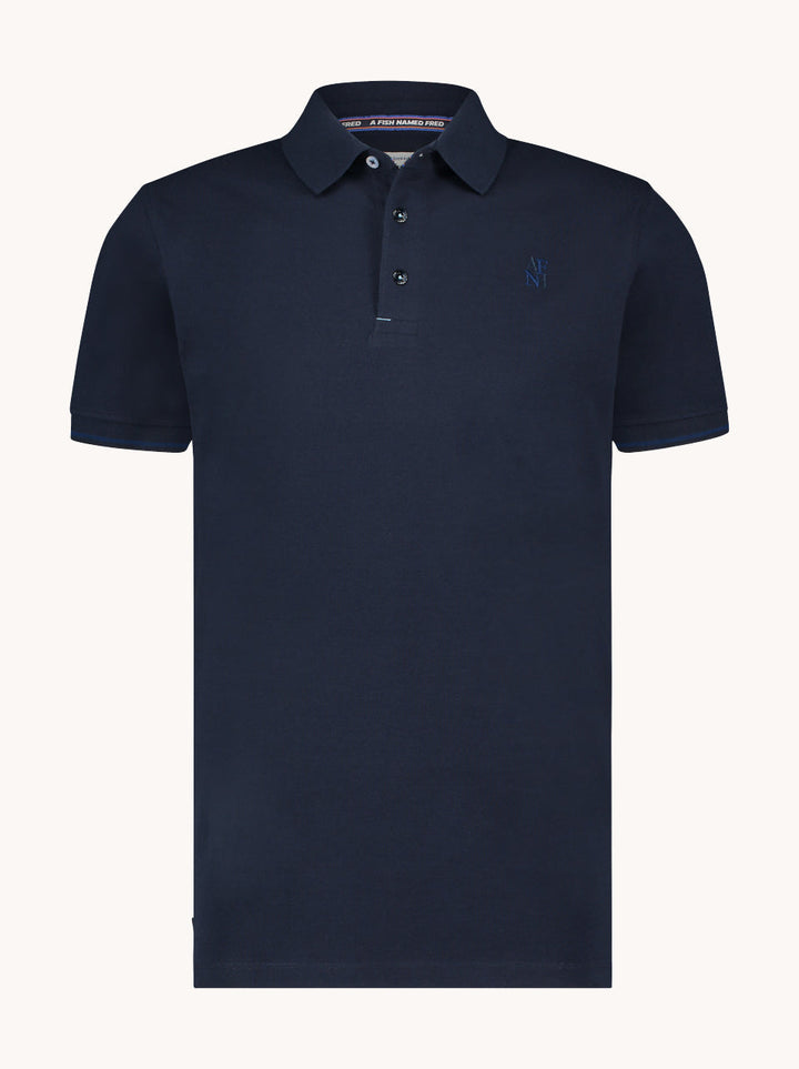 Men's Garment-Dyed Cotton Polo Shirt – Soft Washed Colours