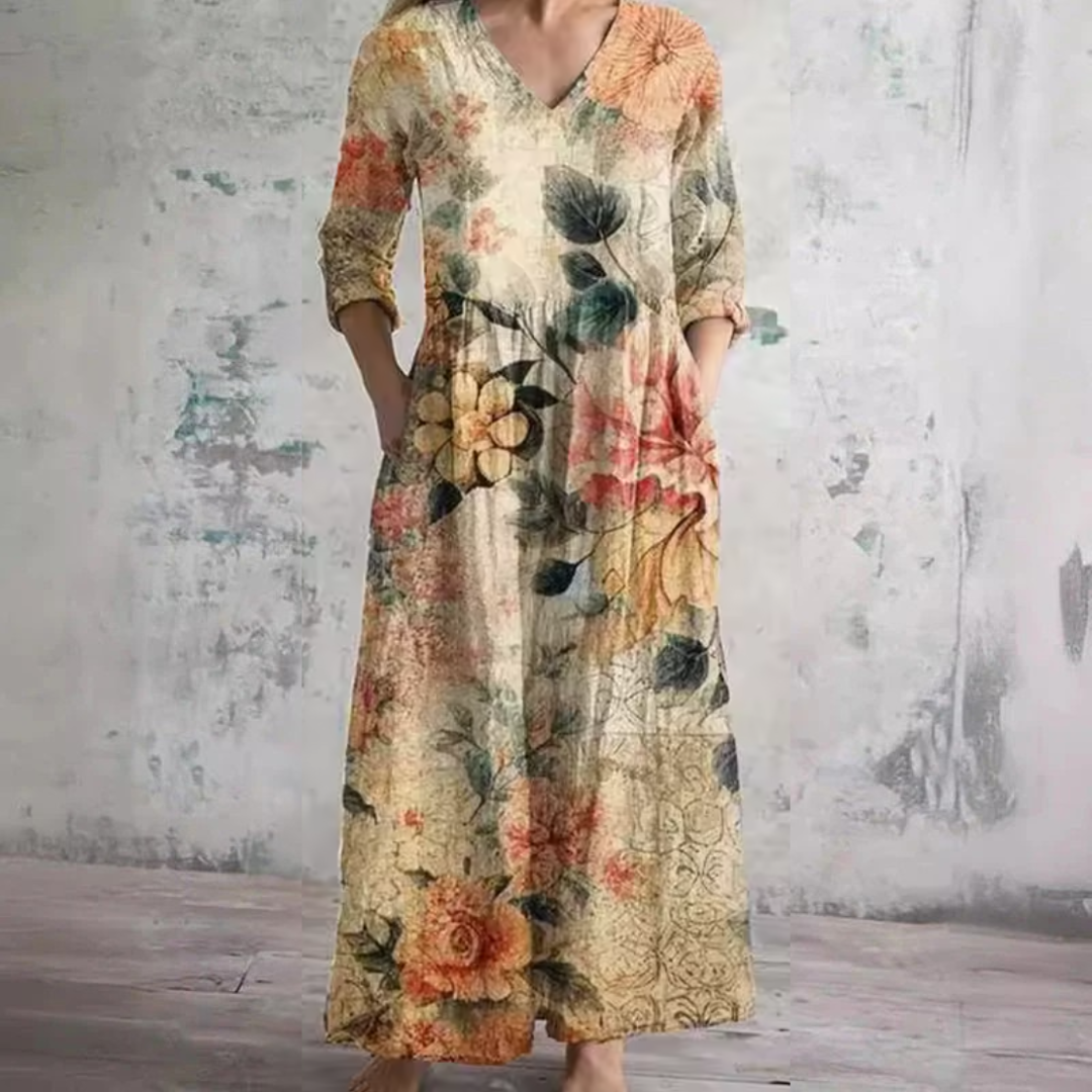 Women's Floral Summer Dress – Lightweight & Breezy