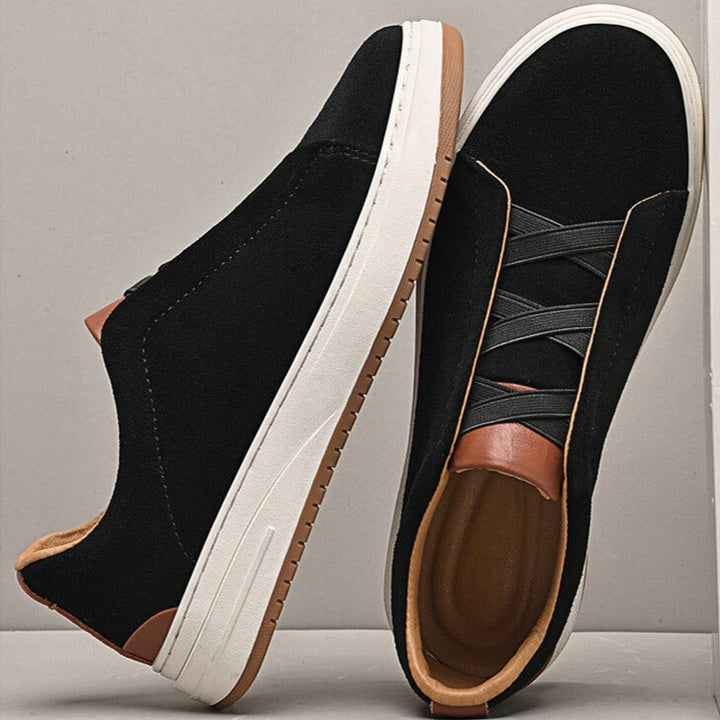 Men's Suede Slip-On Sneakers – Cushioned Everyday Trainers – view 8