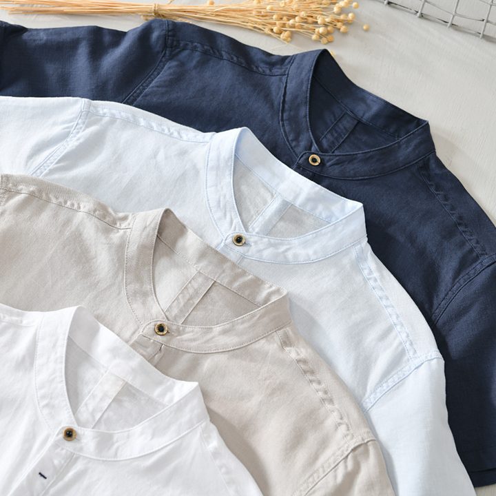 Men's Cotton-Linen Shirt – Breathable Minimalist Summer Style – view 2