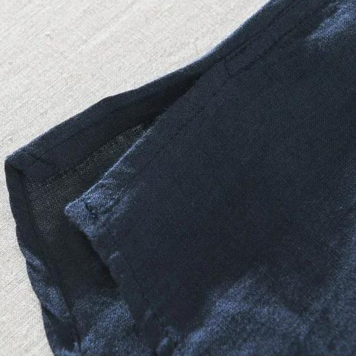 Men's Linen Popover Shirt – Relaxed Half-Placket Summer Style – view 5