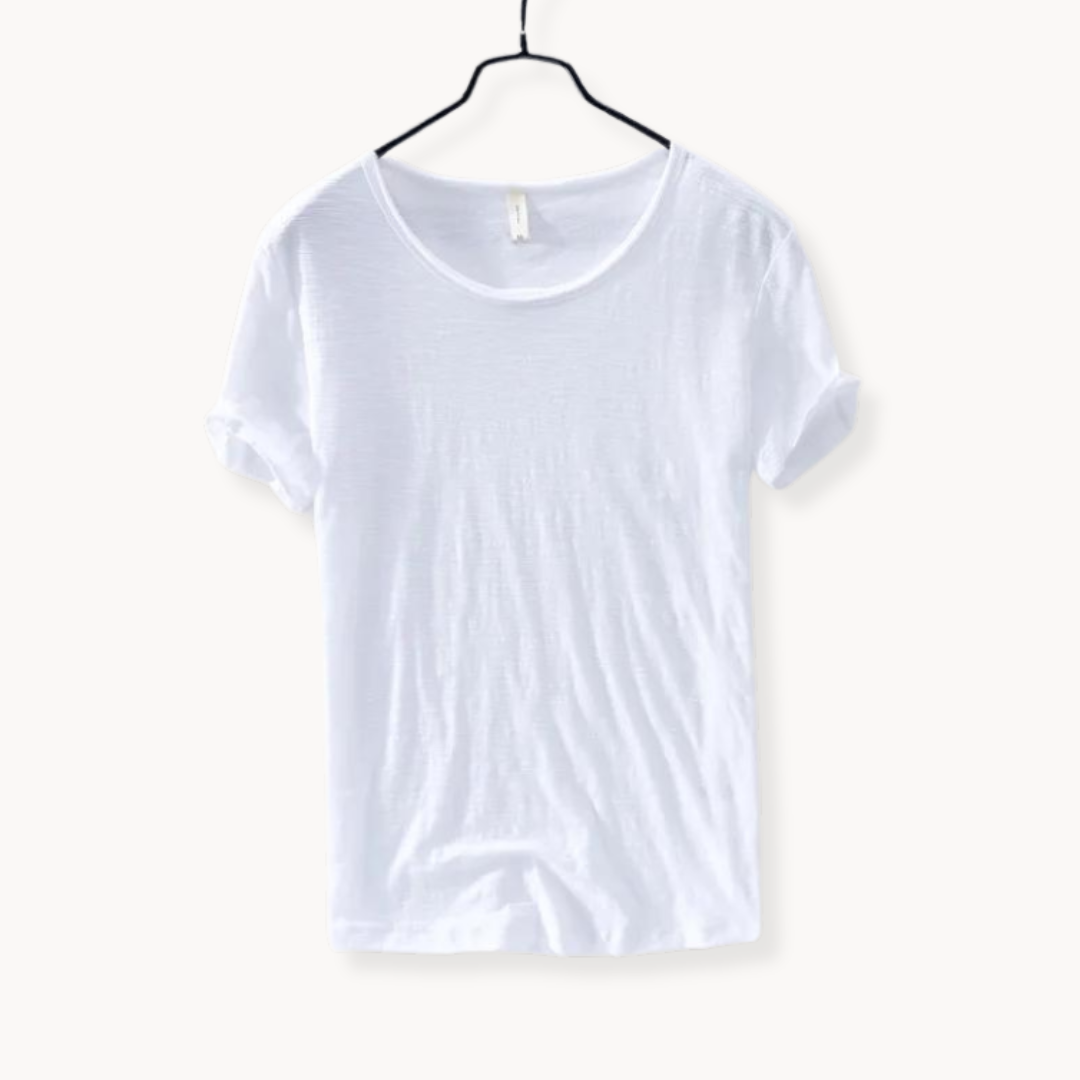 Men's 100% Cotton Shirt – Breathable Smart Casual Essential – Blue