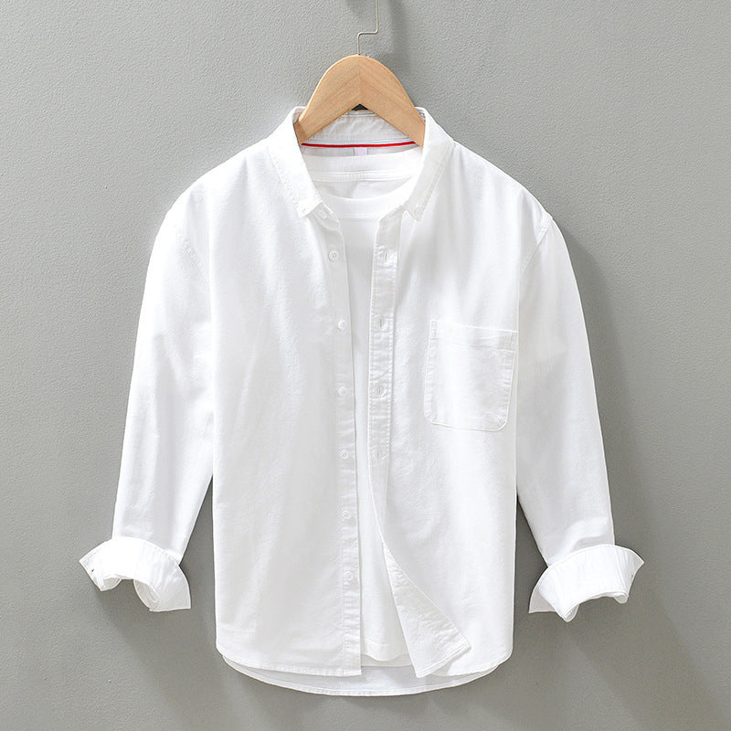 Men's Cotton Blend Casual Shirt – Relaxed Weekend Essential – view 2
