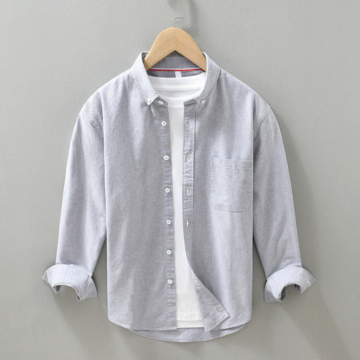 Men's Cotton Blend Casual Shirt – Relaxed Weekend Essential – view 4