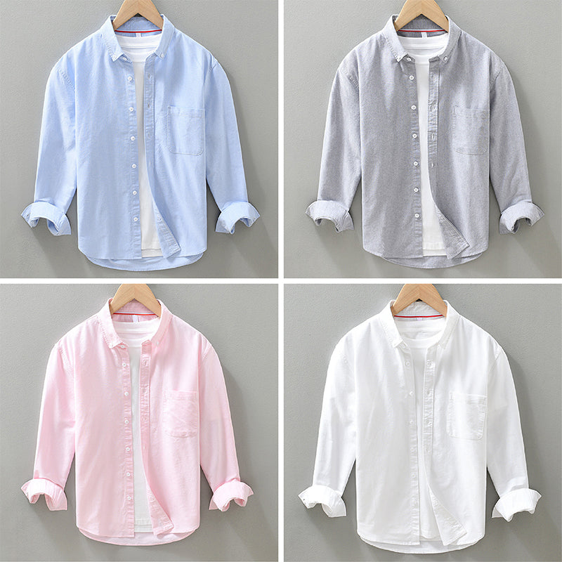 Men's Cotton Blend Casual Shirt – Relaxed Weekend Essential – view 5