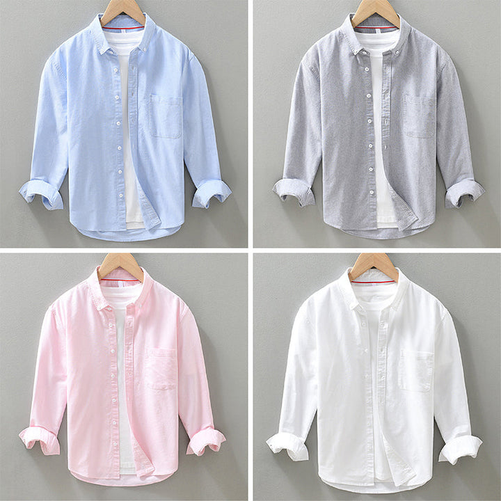 Men's Cotton Blend Casual Shirt – Relaxed Weekend Essential – view 5