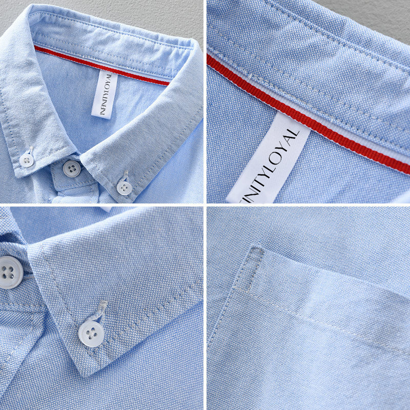 Men's Cotton Blend Casual Shirt – Relaxed Weekend Essential – view 8