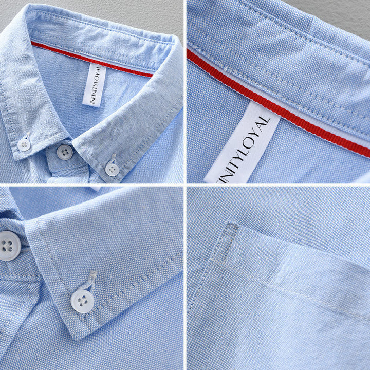Men's Cotton Blend Casual Shirt – Relaxed Weekend Essential – view 8