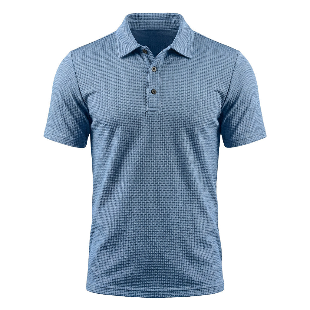 Men's Stretch Cotton Comfort Polo Shirt – Breathable Everyday Wear – view 10