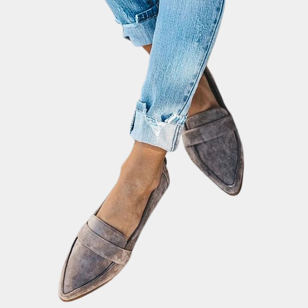 Women's Elegant Pointed Loafers - Effortless Everyday Wear