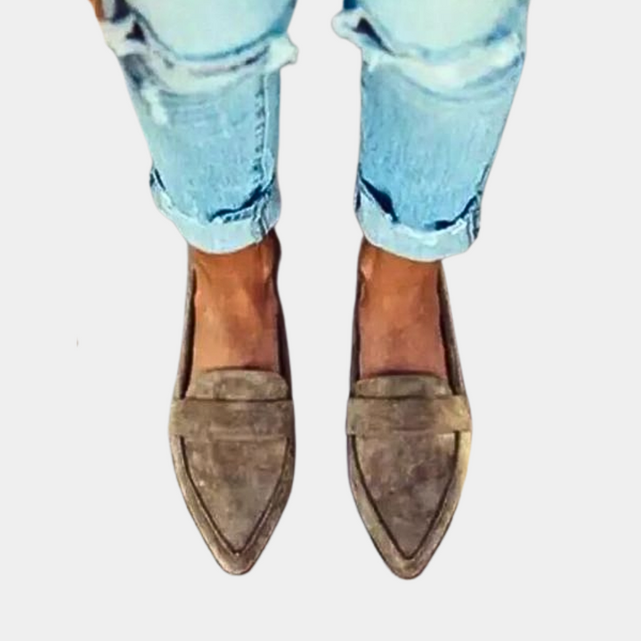 Women's Elegant Pointed Loafers - Effortless Everyday Wear
