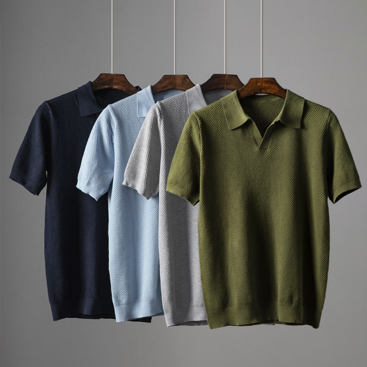 Men's Organic Cotton Polo Shirt – Breathable Everyday Top – view 3