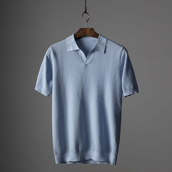 Men's Organic Cotton Polo Shirt – Breathable Everyday Top – view 6