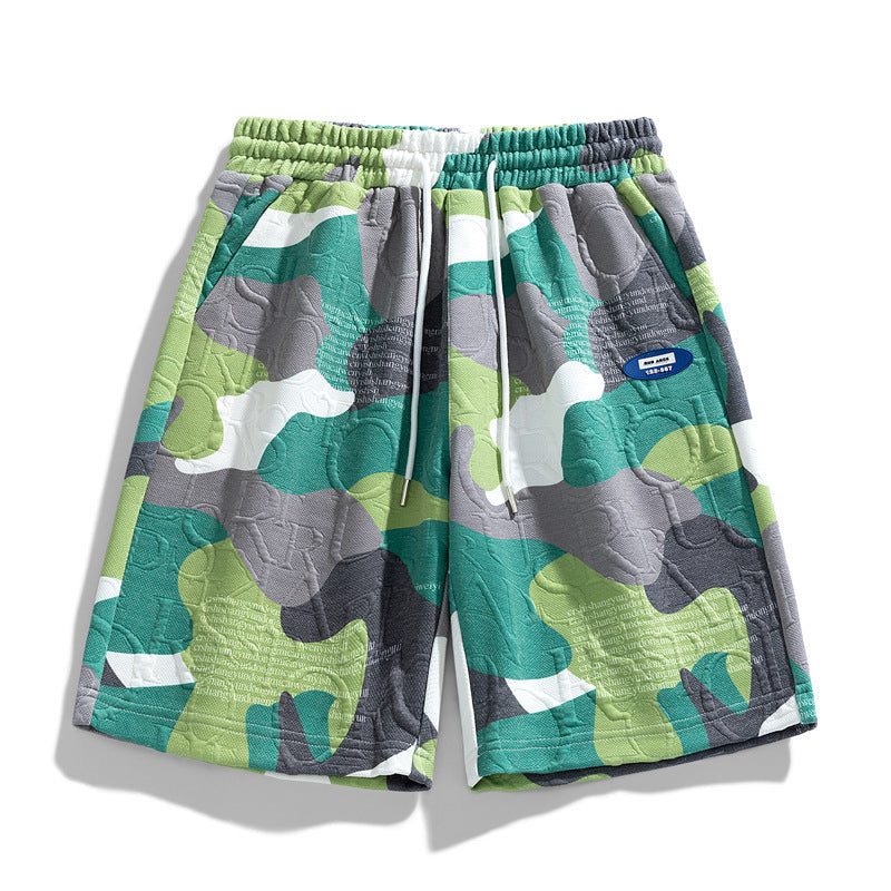 Men's Camo Relaxed Shorts – Lightweight Summer Streetwear – view 2