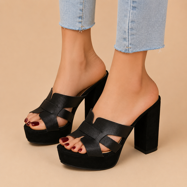 Women's Platform Heels - Effortless Elegance & Comfort