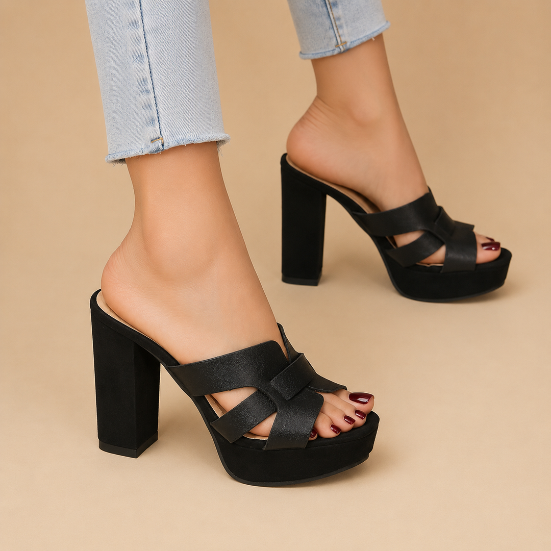 Women's Platform Heels - Effortless Elegance & Comfort