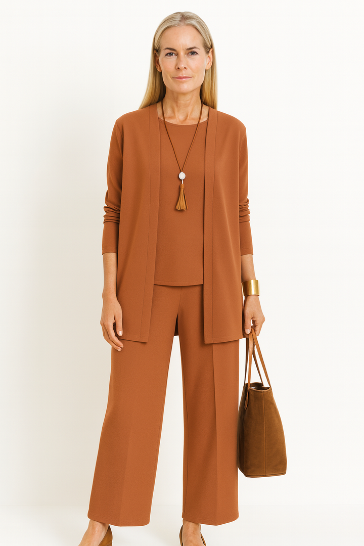 Women's Elegant 3-Piece Set - Versatile Occasion Wear