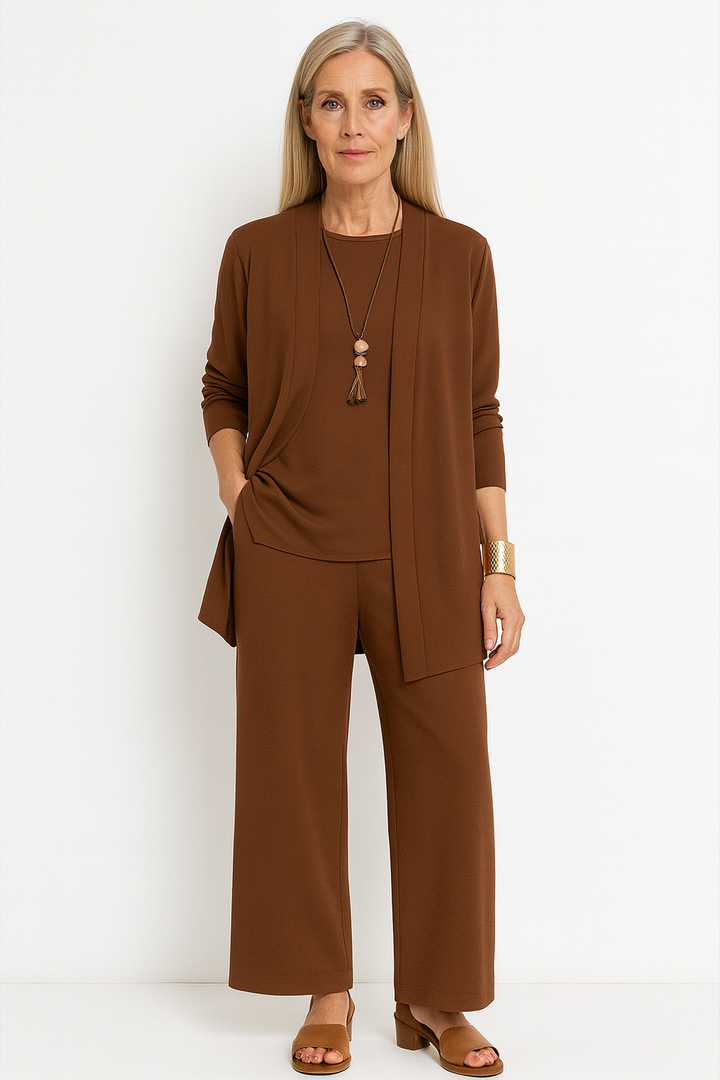 Women's Elegant 3-Piece Set - Versatile Occasion Wear