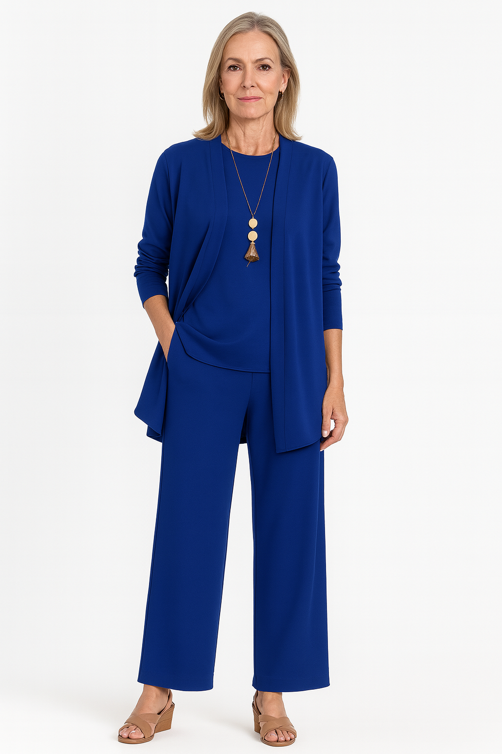 Women's Elegant 3-Piece Set - Versatile Occasion Wear