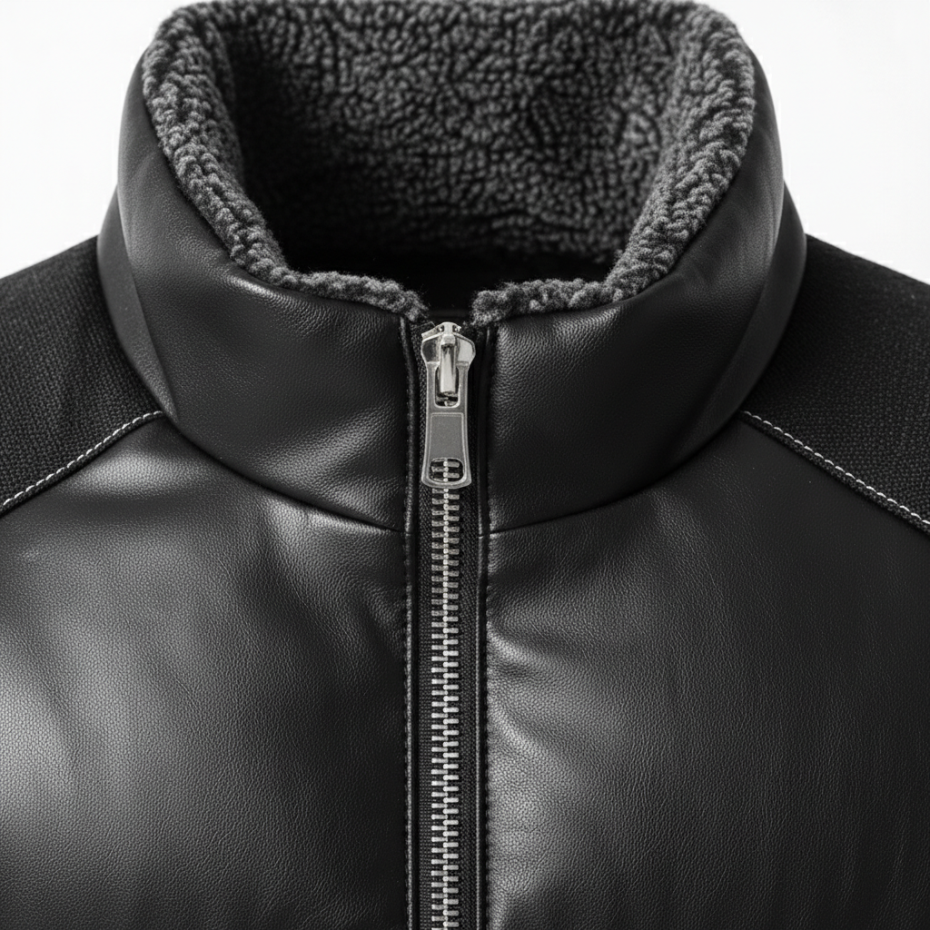 Men's Padded Gilet – Quilted Insulated Vest with Stand Collar – view 6