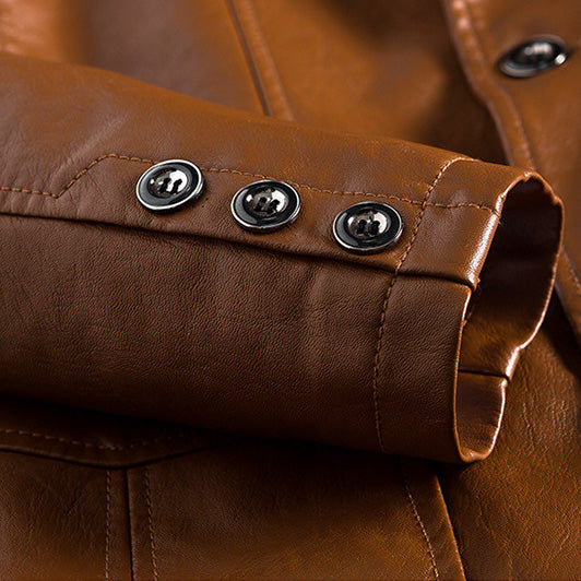 Men's Italian Leather Jacket – Tailored Smart-Casual Layer – view 5