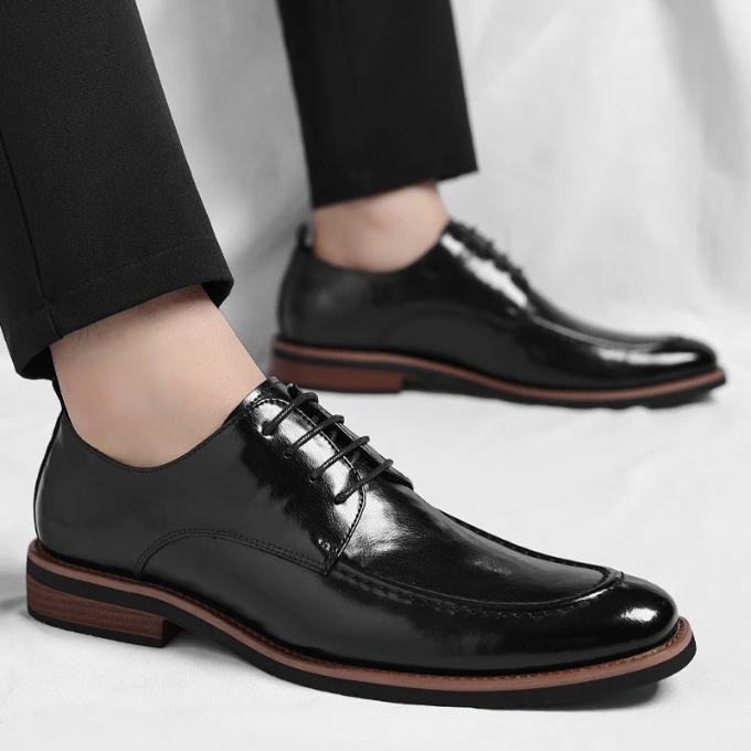 Men's Leather Derby Shoes – Smart Office & Formal Footwear – view 8