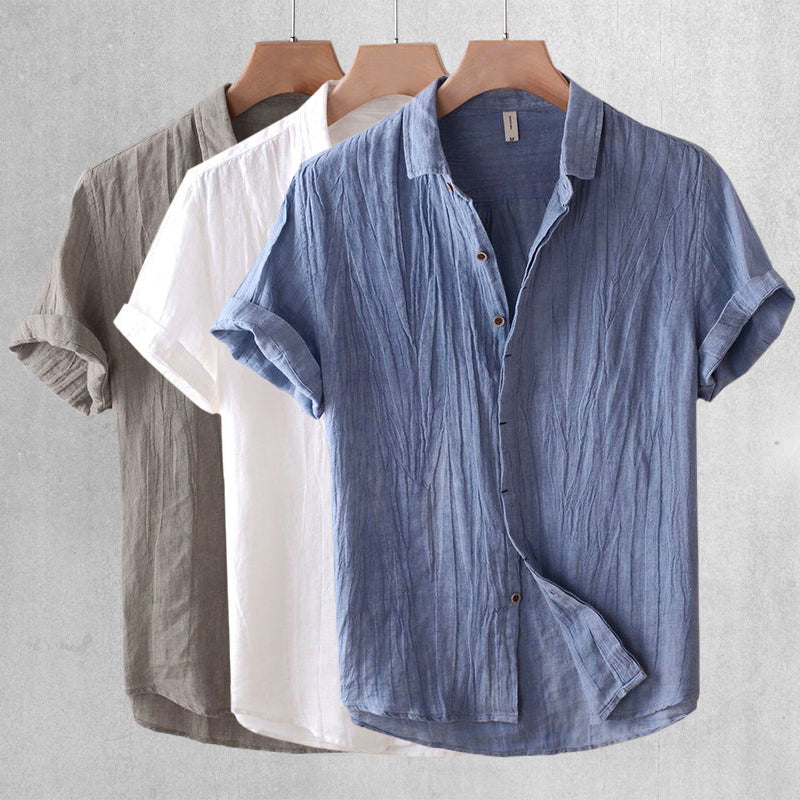 Men's Linen Short Sleeve Shirt – Breathable Summer Comfort – view 5