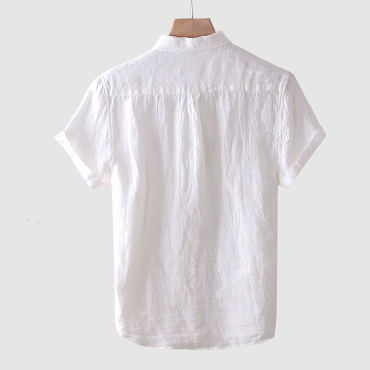 Men's Linen Short Sleeve Shirt – Breathable Summer Comfort – view 6