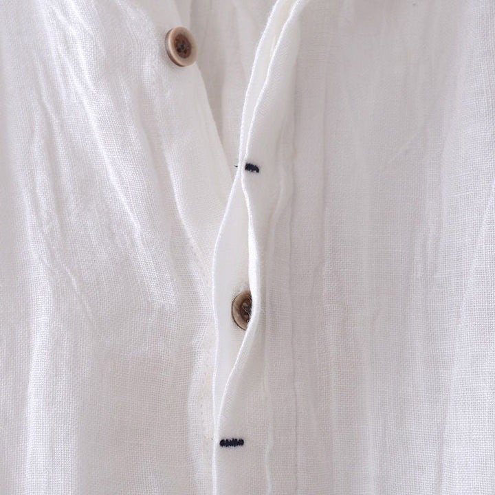 Men's Linen Short Sleeve Shirt – Breathable Summer Comfort – view 7