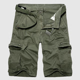 Men's Cotton Cargo Shorts – Explorer Zip-Pocket Summer Shorts