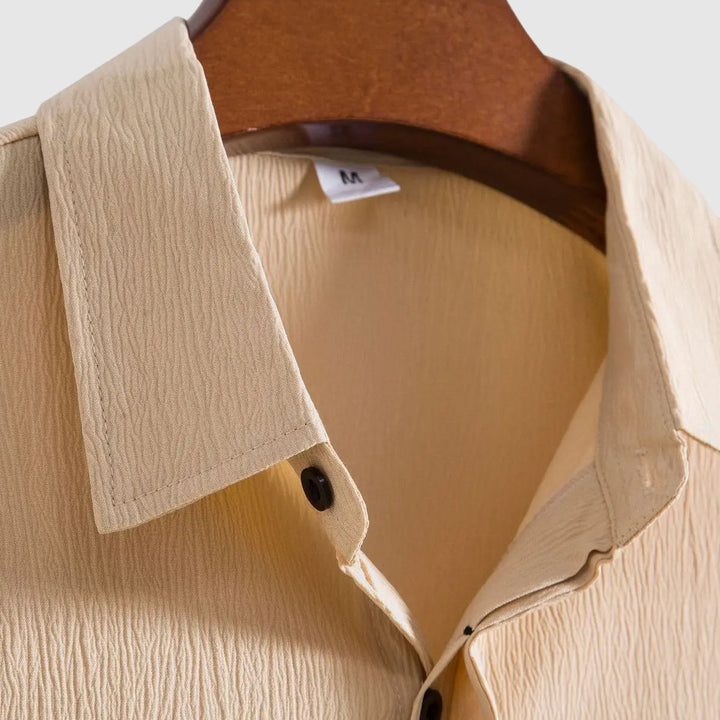 Men's Linen Shirt – Carlo Breathable Summer Smart-Casual Shirt – view 11
