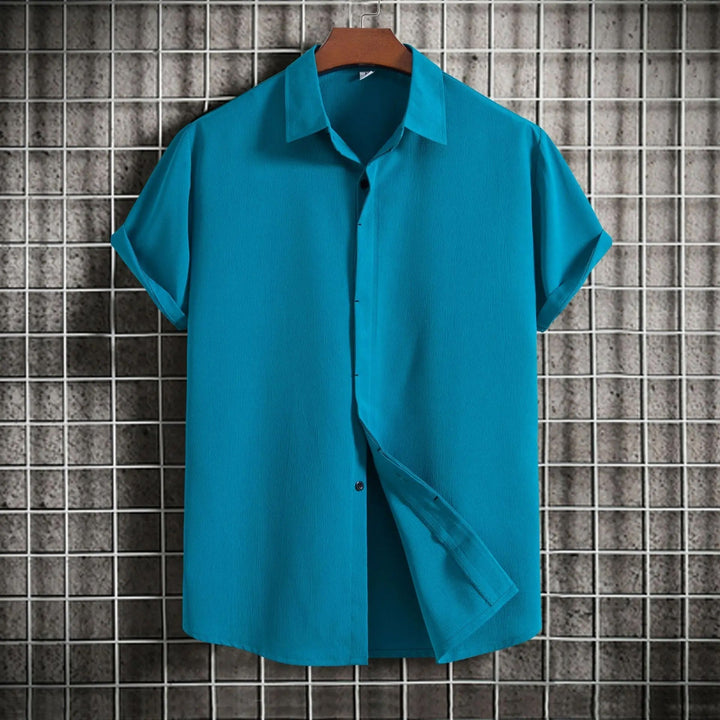 Men's Linen Shirt – Carlo Breathable Summer Smart-Casual Shirt – view 5