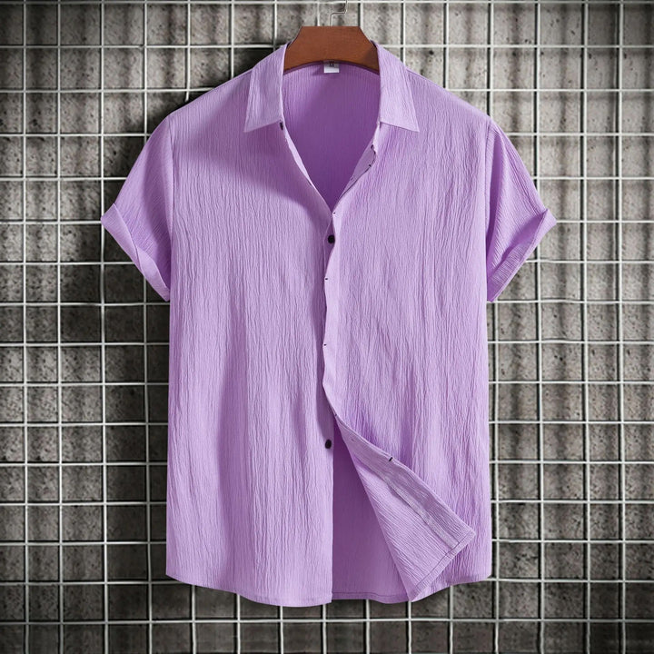 Men's Linen Shirt – Carlo Breathable Summer Smart-Casual Shirt – view 7