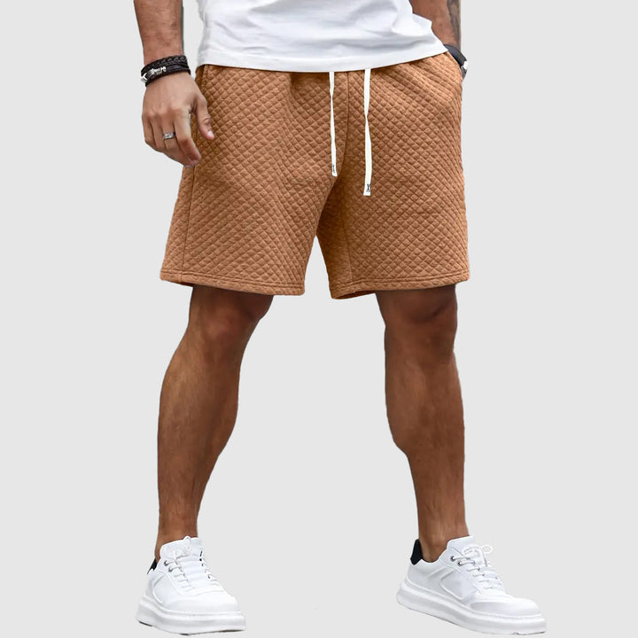 Men's Capri Textured Shorts – Tailored Fit for Beach and City – view 3