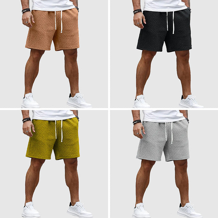 Men's Capri Textured Shorts – Tailored Fit for Beach and City – view 5