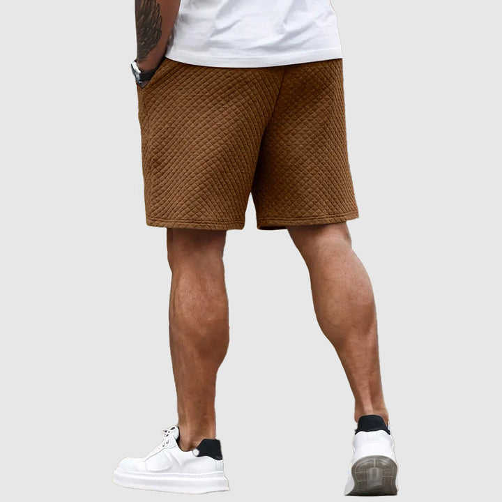 Men's Capri Textured Shorts – Tailored Fit for Beach and City – view 6
