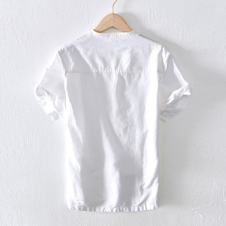 Men's Como Linen Shirt – Breathable Tailored Summer Staple – view 7