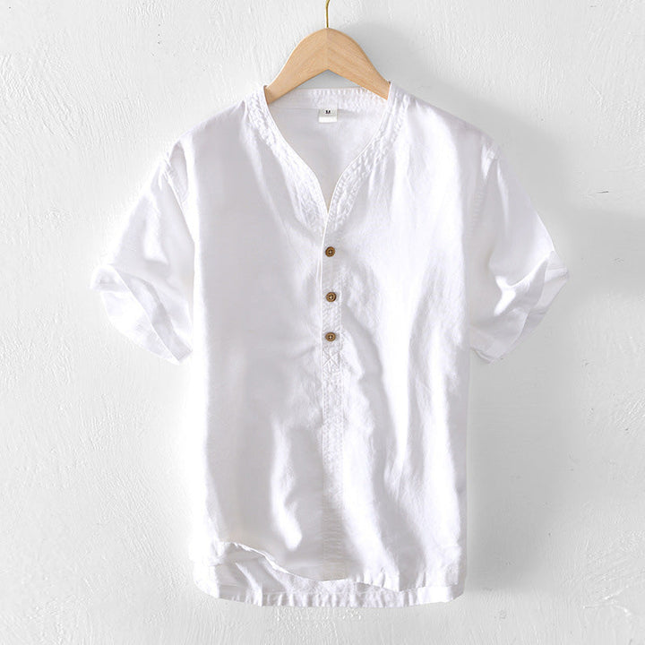 Men's Como Linen Shirt – Breathable Tailored Summer Staple – view 4