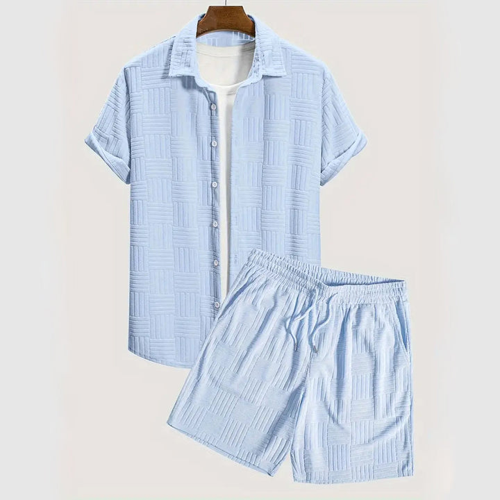 Men's Soft Knit Co-ord Set – Milan Escape Lounge Ensemble