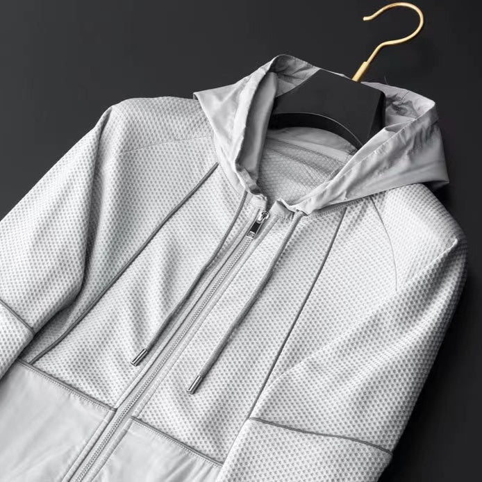 Men's Performance Tracksuit – Breathable Full-Zip Hooded Set – view 8