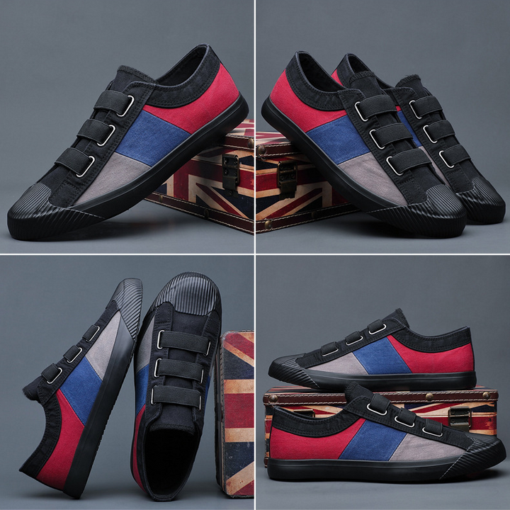 Men's Canvas Trainers – Cushioned Everyday Street Style – view 3