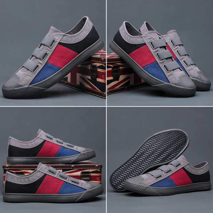Men's Canvas Trainers – Cushioned Everyday Street Style – view 7