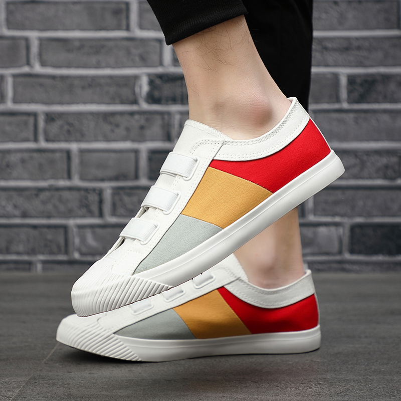 Men's Canvas Trainers – Cushioned Everyday Street Style – view 12