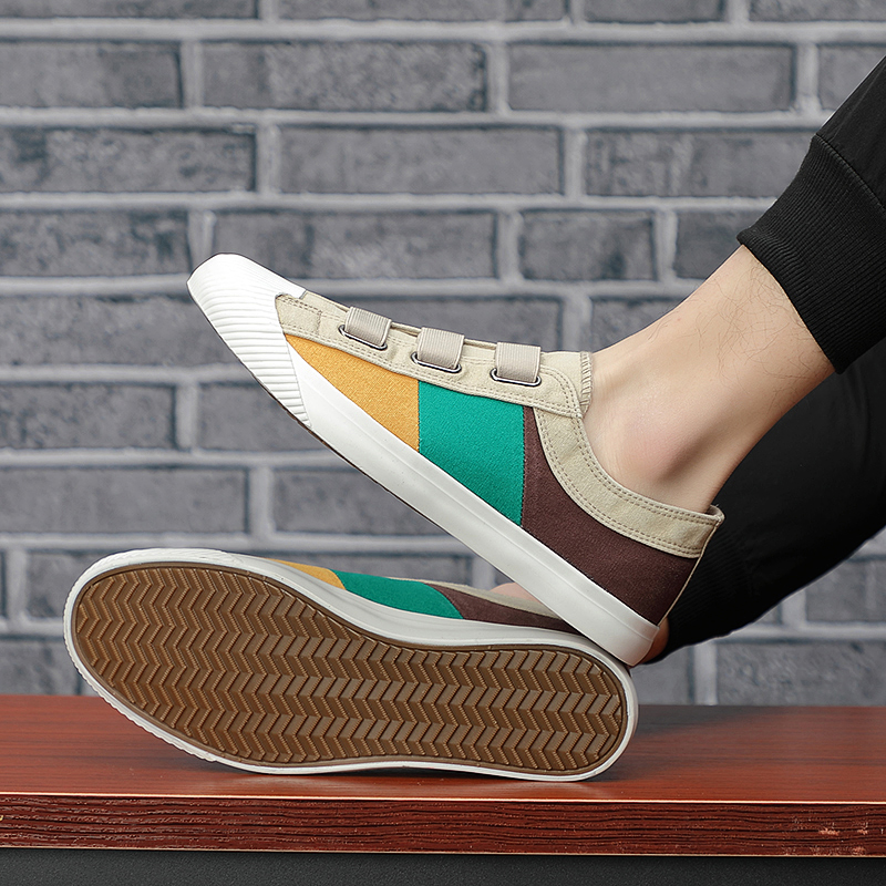 Men's Canvas Trainers – Cushioned Everyday Street Style