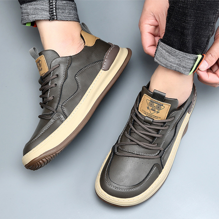 Men's Leather Trainers – Handcrafted Italian Leather Sneakers