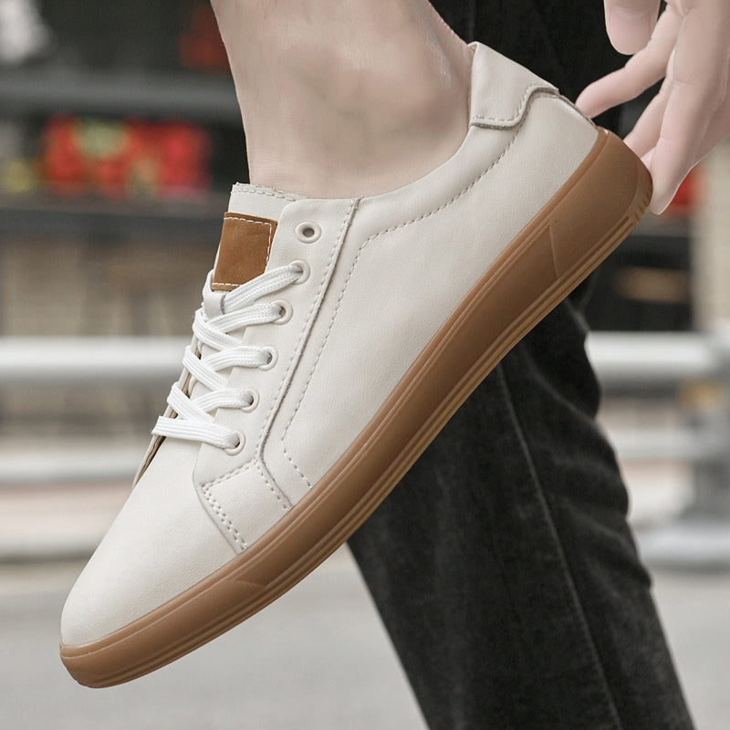 Men's Minimalist Leather Trainers – Clean Everyday Style – view 10