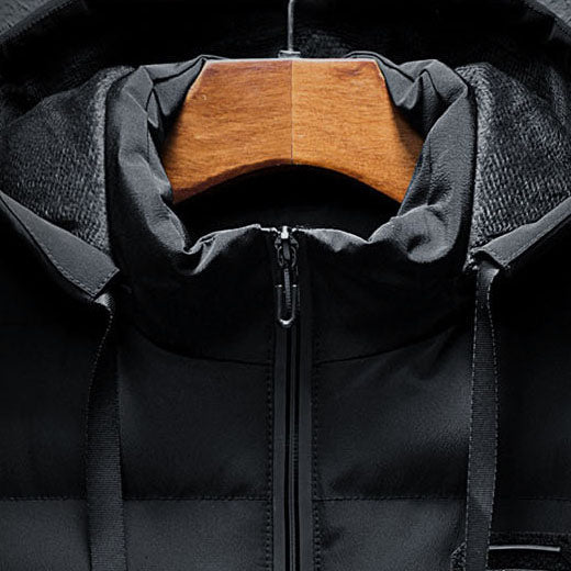 Men's Quilted Hooded Gilet – Lightweight Layering Body Warmer – view 7