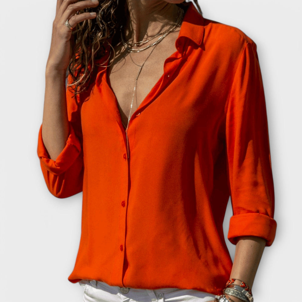 Women's Elegant Blouse - Versatile for Work or Weekend