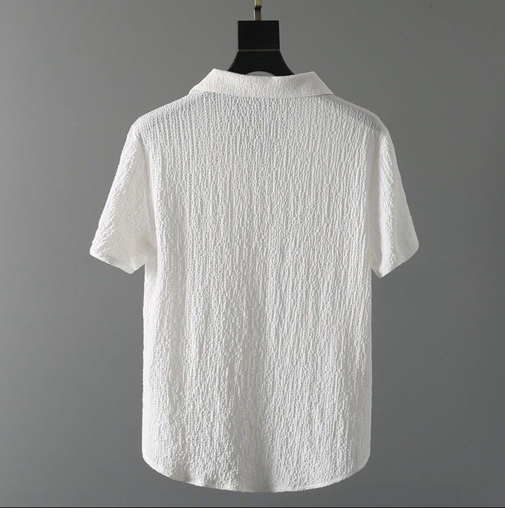 Men's Linen Set – Short-Sleeve Shirt & Trousers Summer Co-ord – view 6